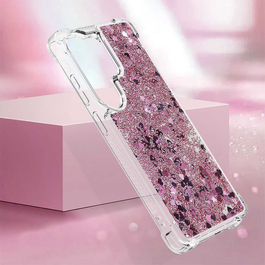 Liquid Schwimmende Glitzer Flakes Hülle/Case für Samsung Galaxy S26, S26 Plus, S26 Ultra | ZITOCASES®
