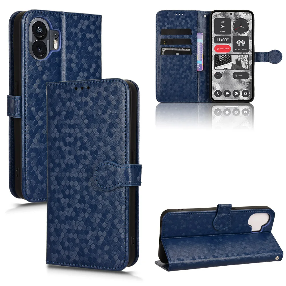 Kunstleder Geometrie-Muster Klapp Hülle/Flip Case für Nothing Phone (3a), (3a) Pro, (2), (2a), (2a) Plus, (1), CMF Phone 1 | ZITOCASES®