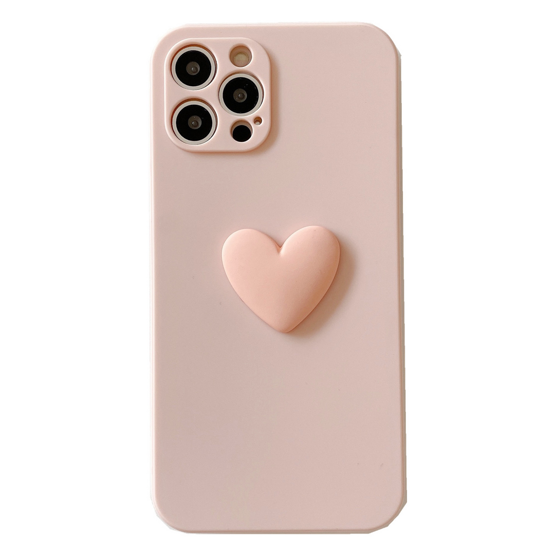 Bunte 3D Herz Soft Hülle/Case für iPhone 16, 16 Plus, 16 Pro, 16 Pro Max, 15, 15 Plus, 15 Pro, 15 Pro Max, 14, 14 Plus, 14 Pro, 14 Pro Max, 13, 13 Pro, 13 Pro Max, 13 Mini, 12, 12 Pro, 12 Pro Max, 12 Mini, SE, 11, 11 Pro, 11 Pro Max | ZITOCASES®