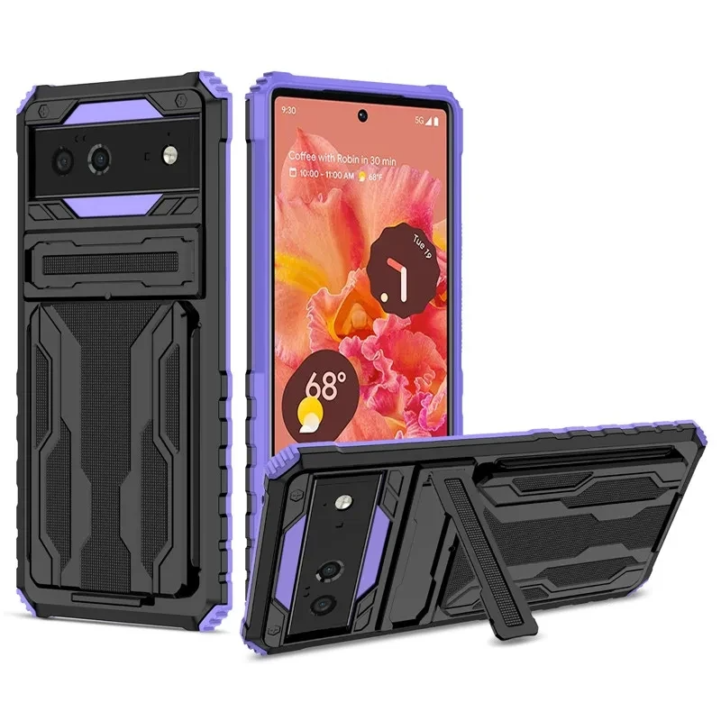 Outdoor Kartenfach Hülle/Case inkl. Ständer/Auflage für Google Pixel 9, 8-Serie | ZITOCASES®