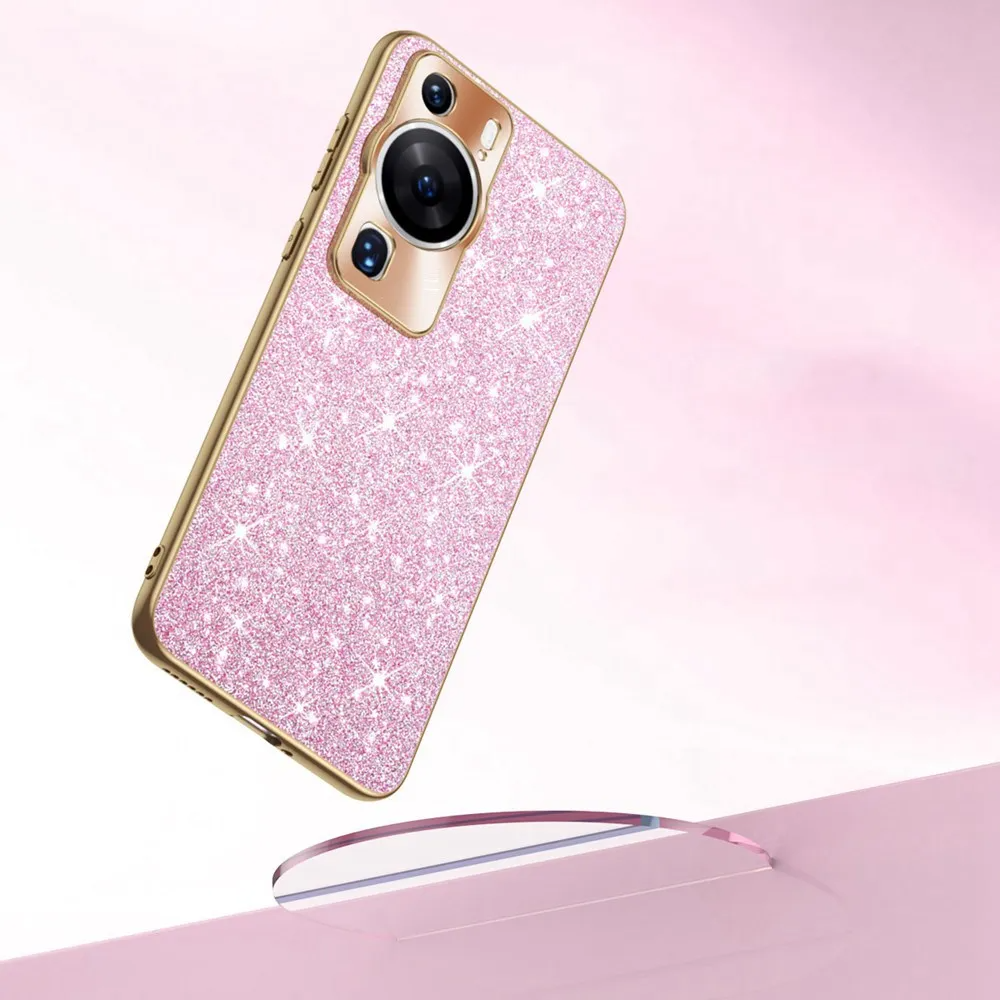 Glitzer/Gold Soft Hülle/Case für Huawei Pura 70, 70 Pro, 70 Ultra, P60 Pro, P50, P50 Pro, P40, P40 Pro, P40 Lite, P30, P30 Lite, P30 Pro, P20, P20 Pro, P20 Lite, Mate 60 Pro, 50 Pro, 40 Pro, Nova 12s, 12i, 12 SE | ZITOCASES®