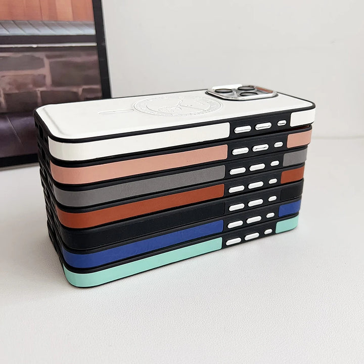 3D-Uhren Design Kunstleder MagSafe/Magnet Hülle/Case für iPhone 16, 16 Plus, 16 Pro, 16 Pro Max, 15, 15 Plus, 15 Pro, 15 Pro Max, 14, 14 Plus, 14 Pro, 14 Pro Max, 13, 13 Pro, 13 Pro Max, 13 Mini, 12, 12 Pro, 12 Pro Max, 12 Mini, SE, 11, 11 Pro, 11 Pro Max | ZITOCASES®