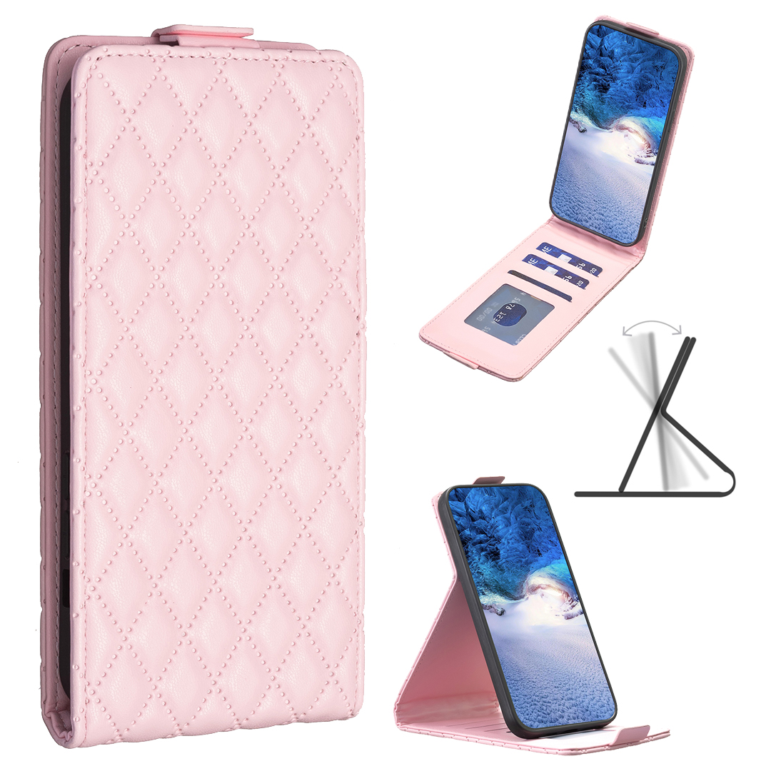 Karierte Kunstleder Klapp Hülle/Flip Case für iPhone 16, 15, 14, 13-Serie | ZITOCASES®