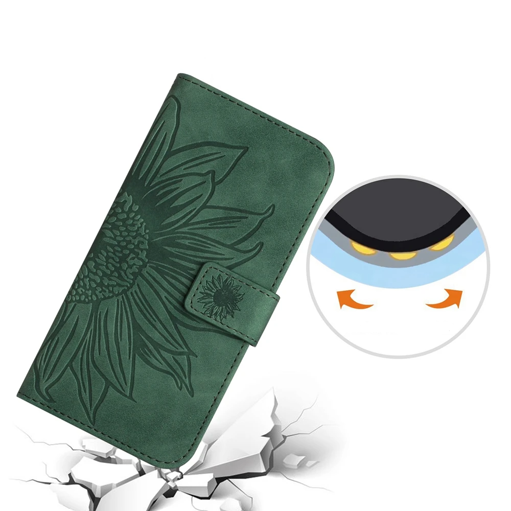 Blumen Kunstleder Klapp Hülle/Flip Case für Samsung Galaxy S24, S23, S22, S21-Serie | ZITOCASES®