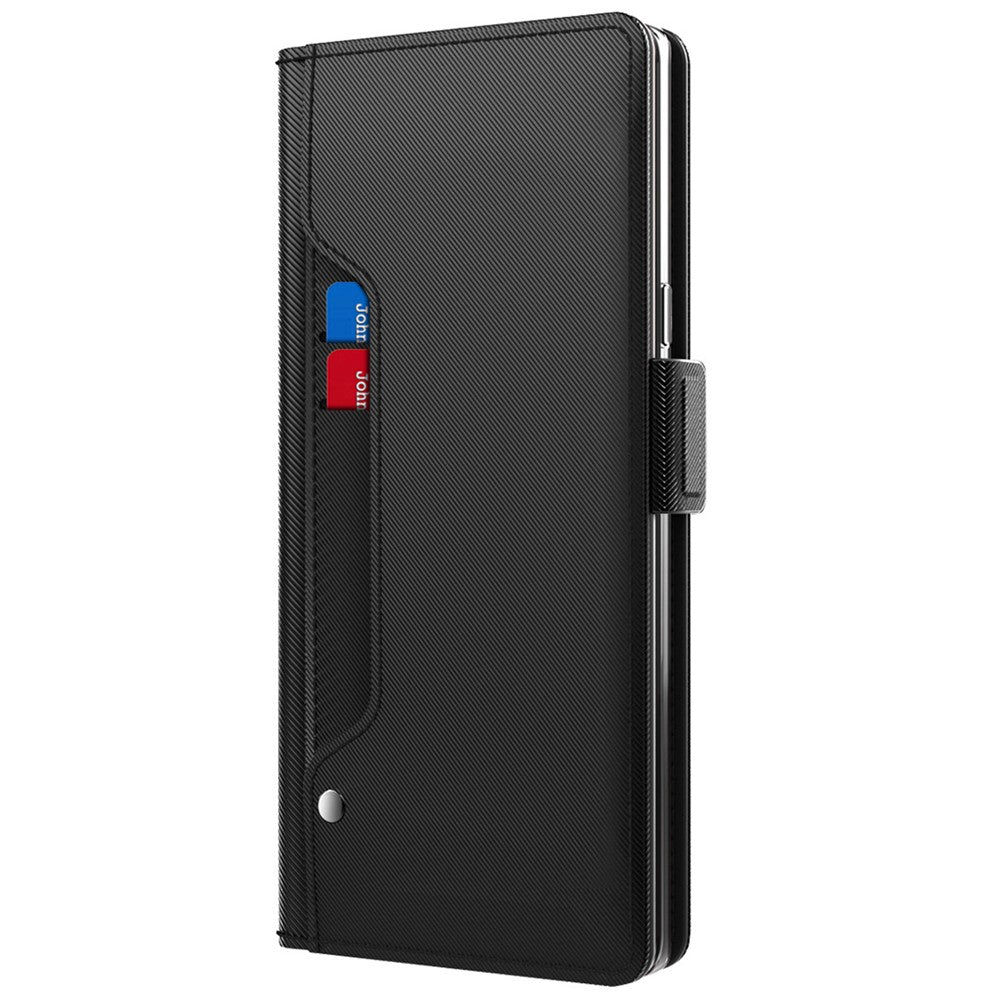 Kunstleder/Kartenfach Klapp Hülle/Flip Case für Xiaomi 17 Ultra