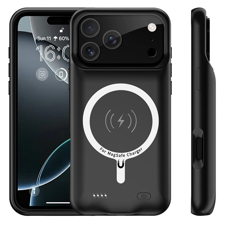Akku Hülle/Case mit Ladefunktion für iPhone 17, 17 Pro, 17 Pro Max, Air, 16, 16 Plus, 16 Pro, 16 Pro Max, 16e, 15, 15 Plus, 15 Pro, 15 Pro Max, 14, 14 Plus, 14 Pro, 14 Pro Max, 13, 13 Pro, 13 Pro Max, 13 Mini, 12, 12 Pro, 12 Pro Max, 12 Mini, SE, 11 | ZITOCASES®