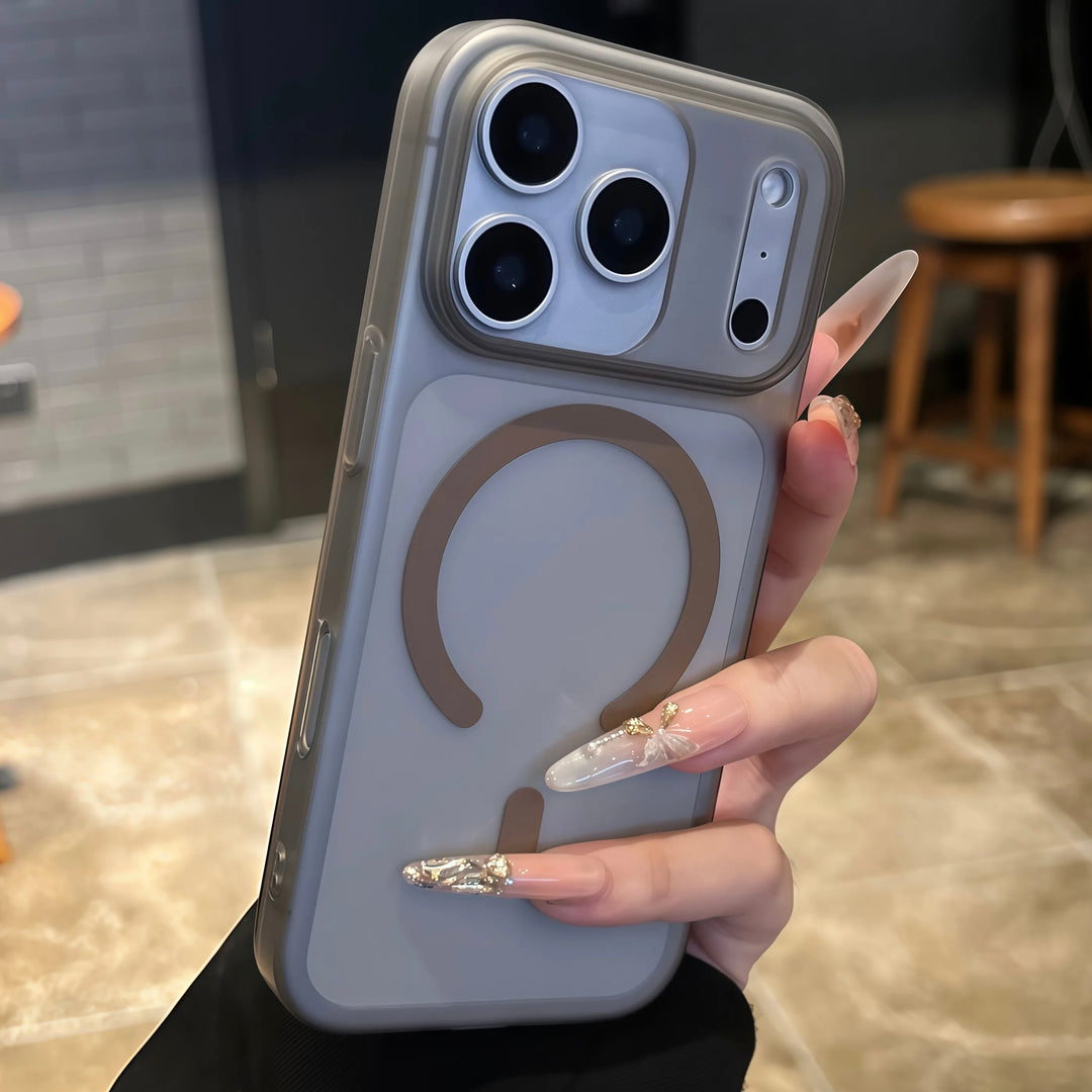 Dünne Matte/Transparente MagSafe/Magnet Hartplastik Hülle/Case für iPhone 17 Pro, 17 Pro Max | ZITOCASES®