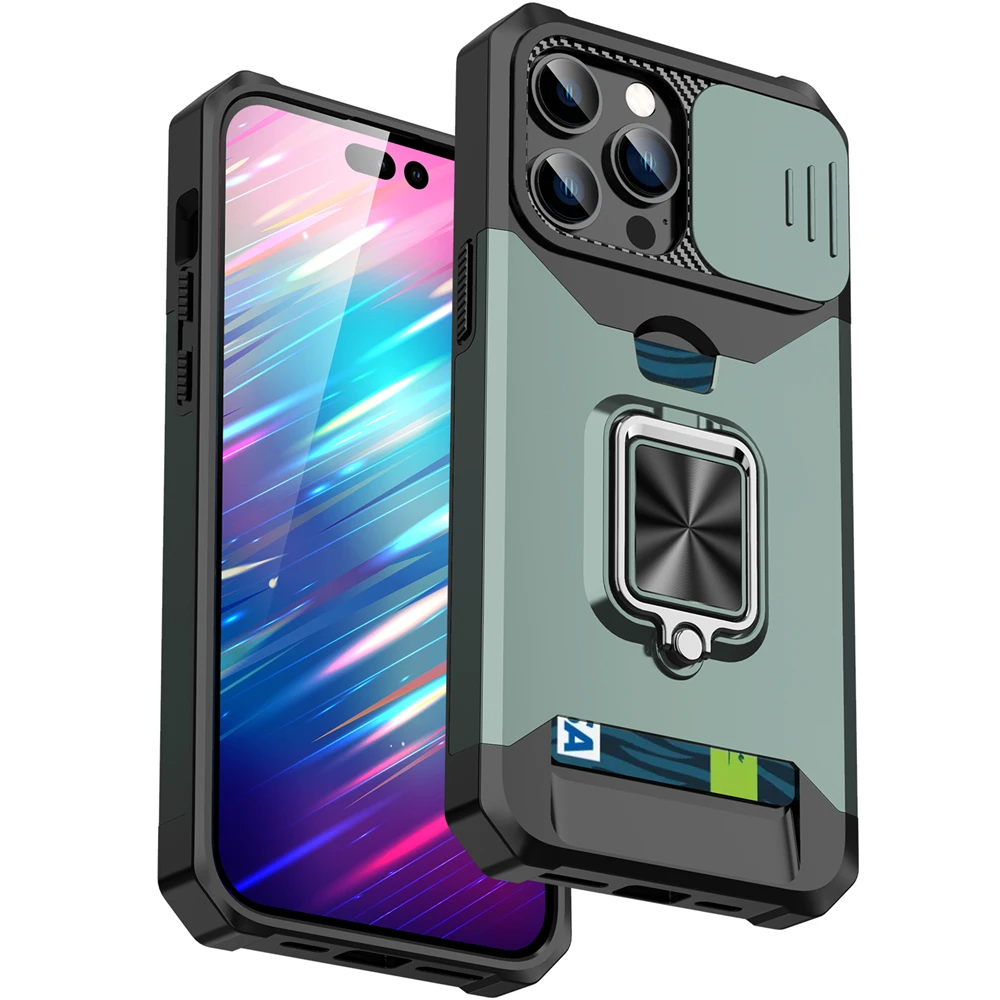 Kamera Schutz Outdoor/Magnet Kartenfach Hülle/Case für iPhone 16-Serie | ZITOCASES®