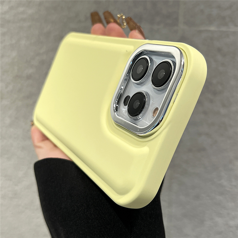 Bunte 3D Chrom Akzente Soft Hülle/Case für iPhone 14, 13-Serie | ZITOCASES®