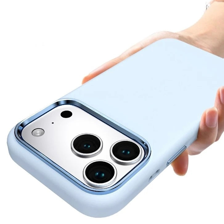 Silikon Hülle/Case mit Chrom Akzenten für iPhone 17 Pro, 17 Pro Max | ZITOCASES®
