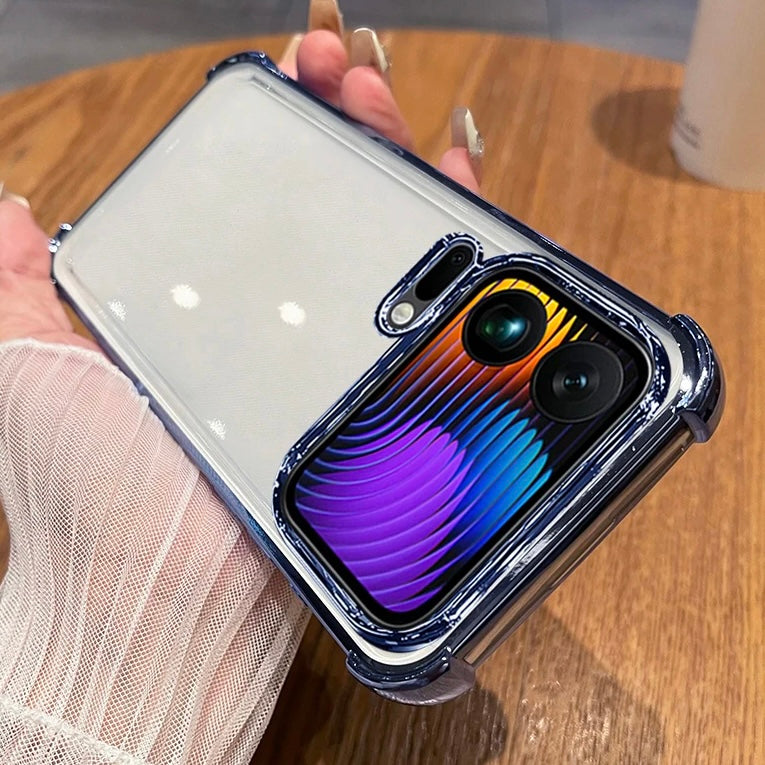 Transparente Chrom/Airbag Hülle/Case für Xiaomi 17, 17 Pro, 17 Pro Max | ZITOCASES®