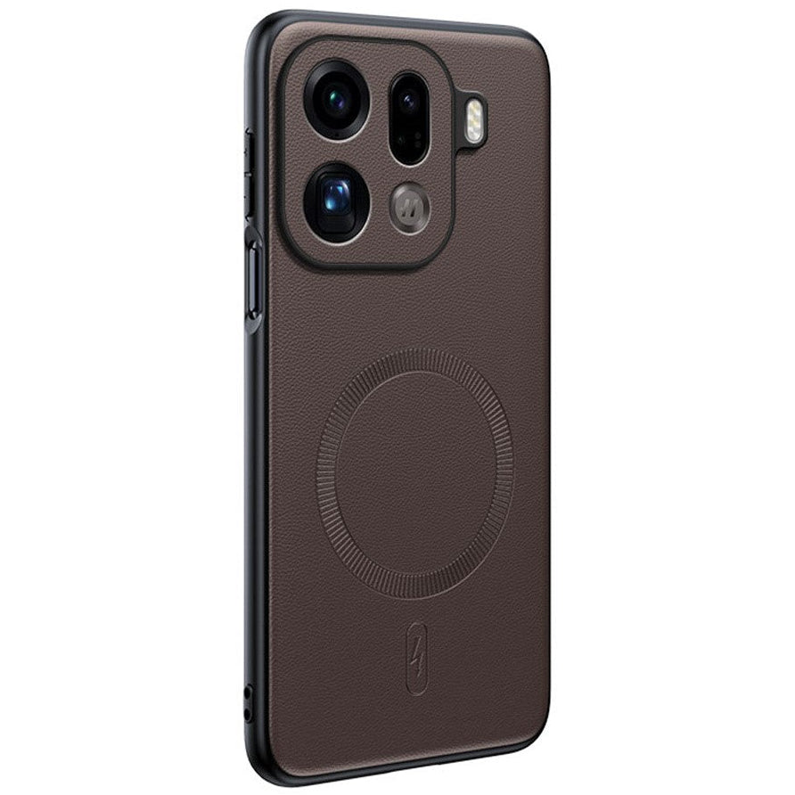 Elegante Kunstleder MagSafe/Magnet Hülle/Case für Oppo Find X9, X9 Pro | ZITOCASES®