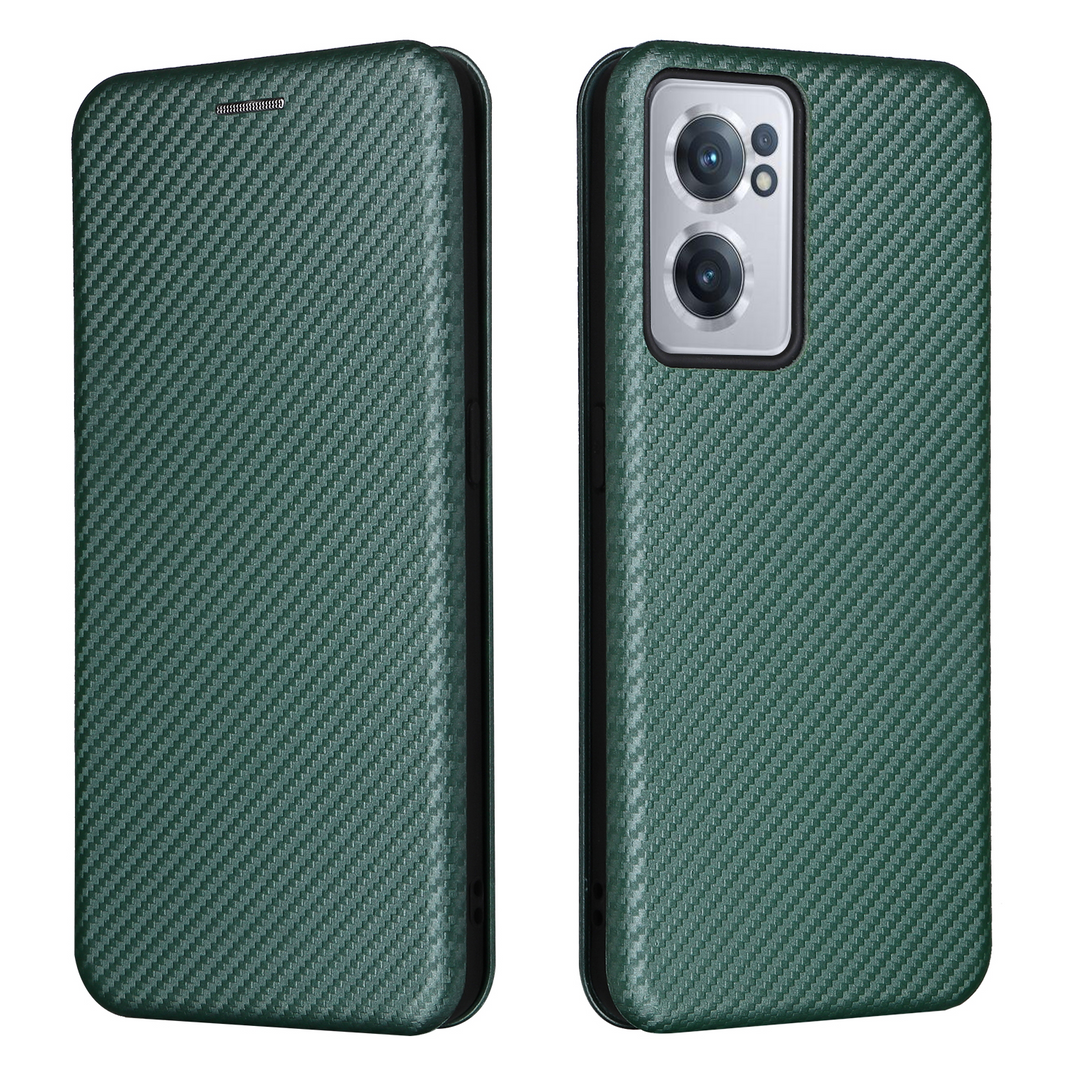 SALE | OnePlus 12 | Kunstleder Carbon Klapp Hülle/Flip Case | ZITOCASES®