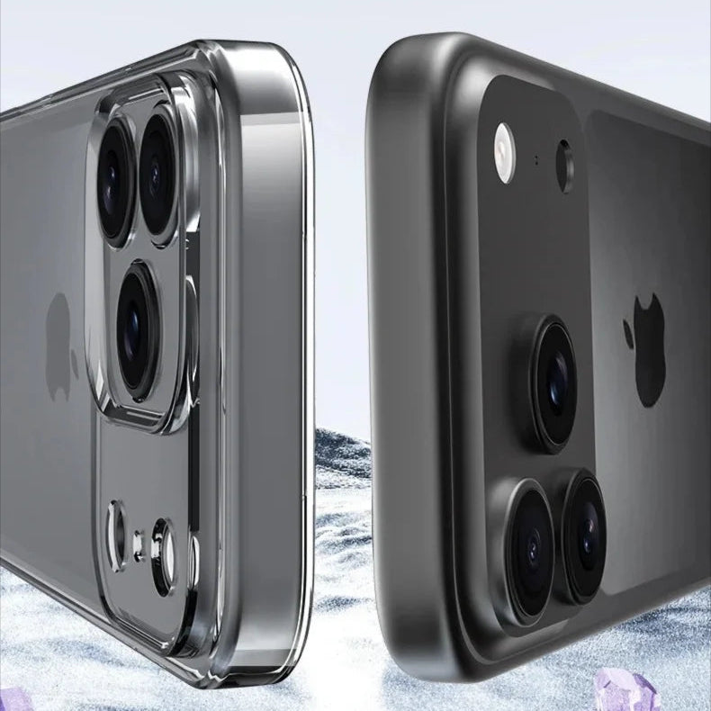 Transparente Silikon Hülle/Case inkl. Kameramodul Schutz für iPhone 17 Pro, 17 Pro Max | ZITOCASES®