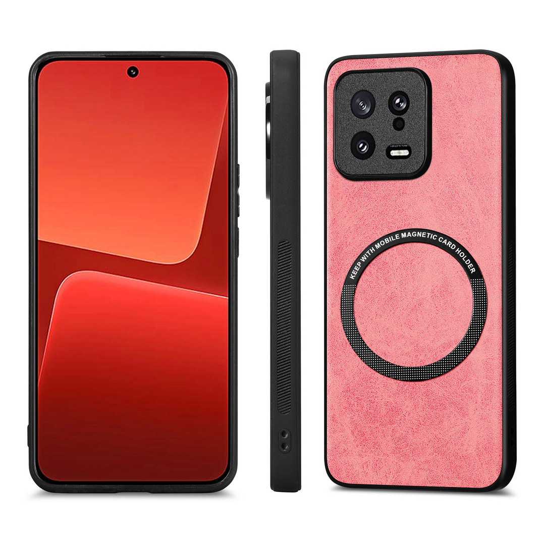 MagSafe/Magnet Kunstleder Hülle/Case für Xiaomi Redmi Note 13-Serie | ZITOCASES®