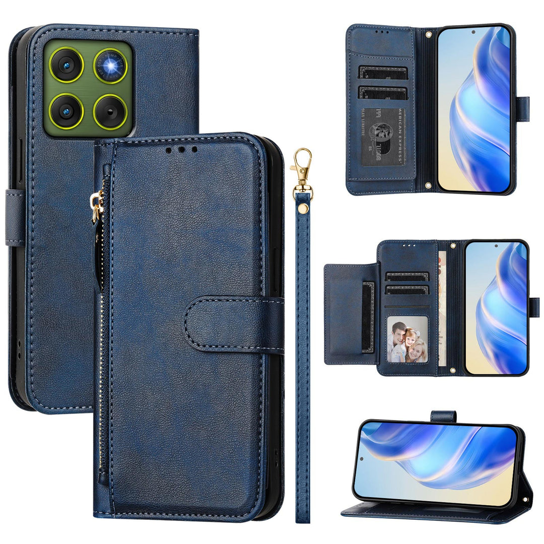 Kunstleder Brieftaschen Hülle/Case für Motorola Edge 70 | ZITOCASES®