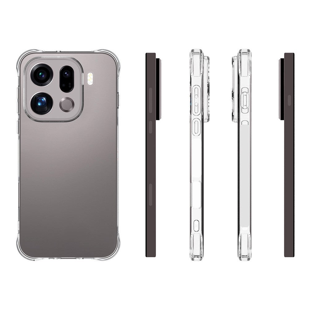 Transparente Airbag Hülle/Case für Oppo Find X9, X9 Pro | ZITOCASES®