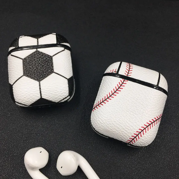 Baseball/Fußball/Basketball Kunstleder Hülle/Case für AirPods 1, 2, 3, 4 | ZITOCASES®