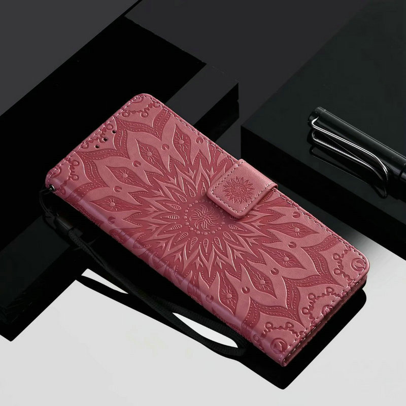 Mandala-Blumen Kunstleder Klapp Hülle/Flip Case für Honor Magic 7, 6, 5, 4-Serie | ZITOCASES®