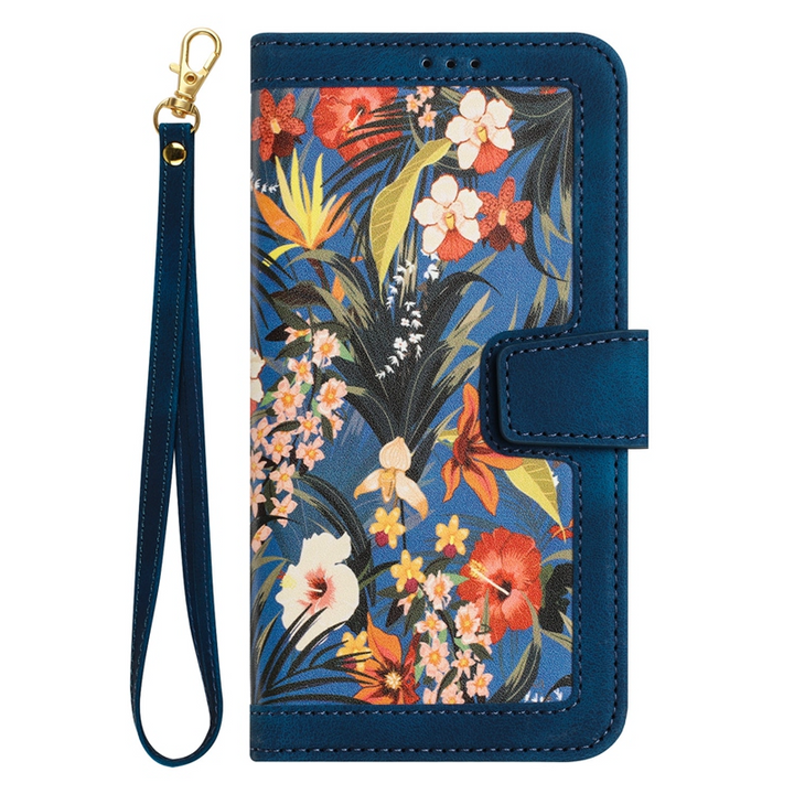 Blumen Retro/Vintage Kunstleder Klapp Hülle/Flip Case für iPhone 16, 16 Plus, 16 Pro, 16 Pro Max, 15, 15 Plus, 15 Pro, 15 Pro Max, 14, 14 Plus, 14 Pro, 14 Pro Max, 13, 13 Pro, 13 Pro Max, 13 Mini, 12, 12 Pro, 12 Pro Max, 12 Mini, SE, 11, 11 Pro | ZITOCASES®