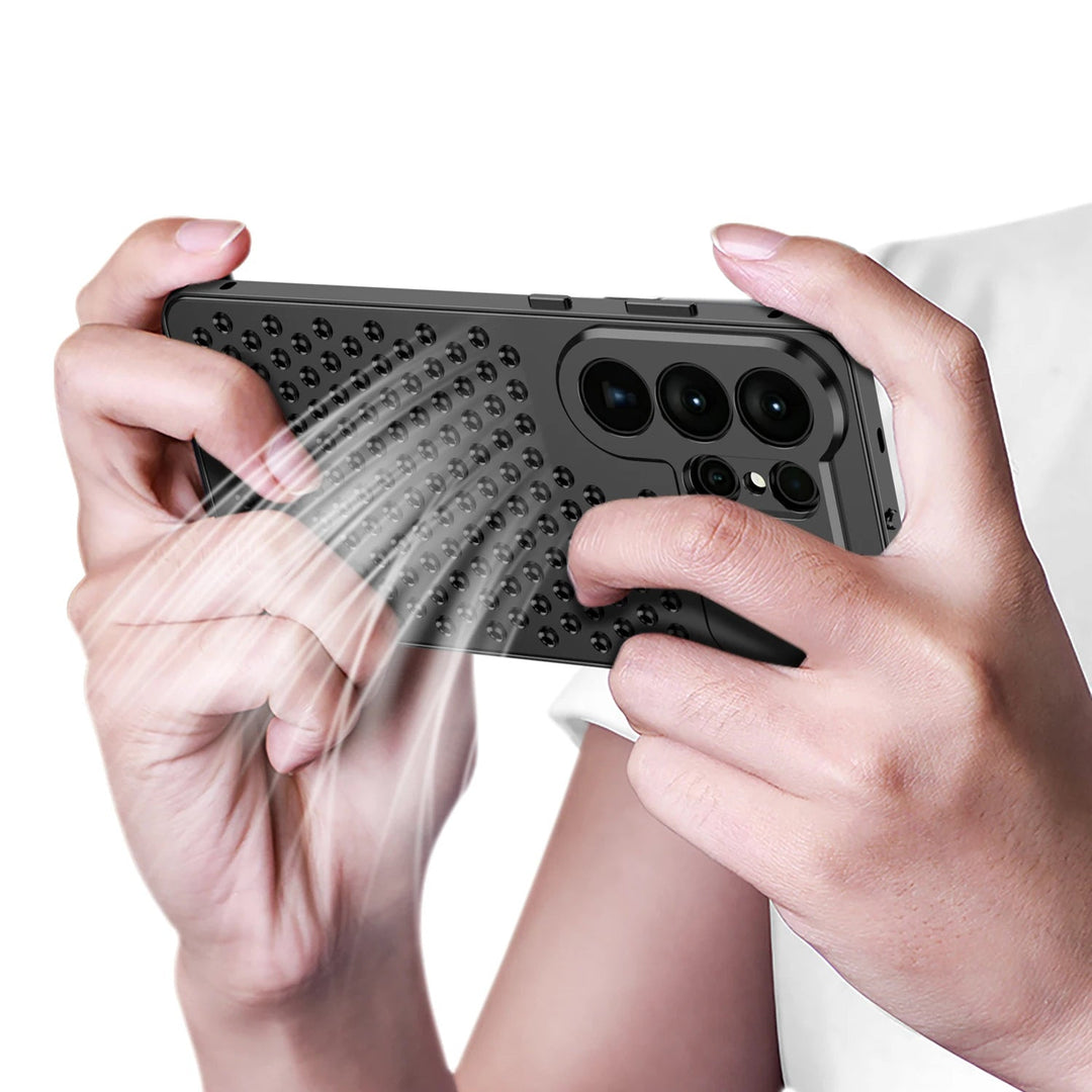 Kühlende/Wärmeableitende Aluminium Hülle/Case für Samsung Galaxy S26, S26 Plus, S26 Ultra