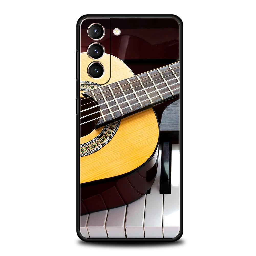 Musik/Instrumente Motive Soft Hülle/Case für Samsung Galaxy S25, Note-Serie | ZITOCASES®