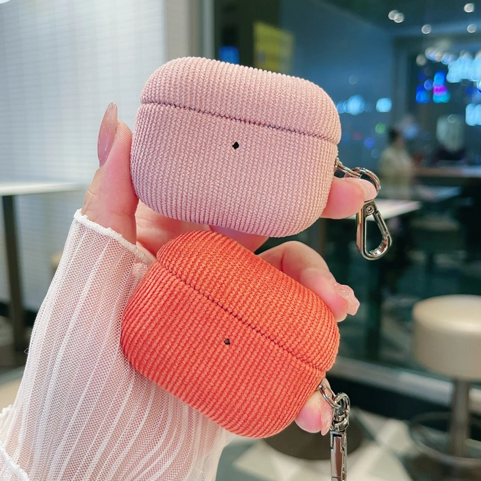 Gestreifte 3D Stoff Hülle/Case für AirPods Pro 1, 2 | ZITOCASES®