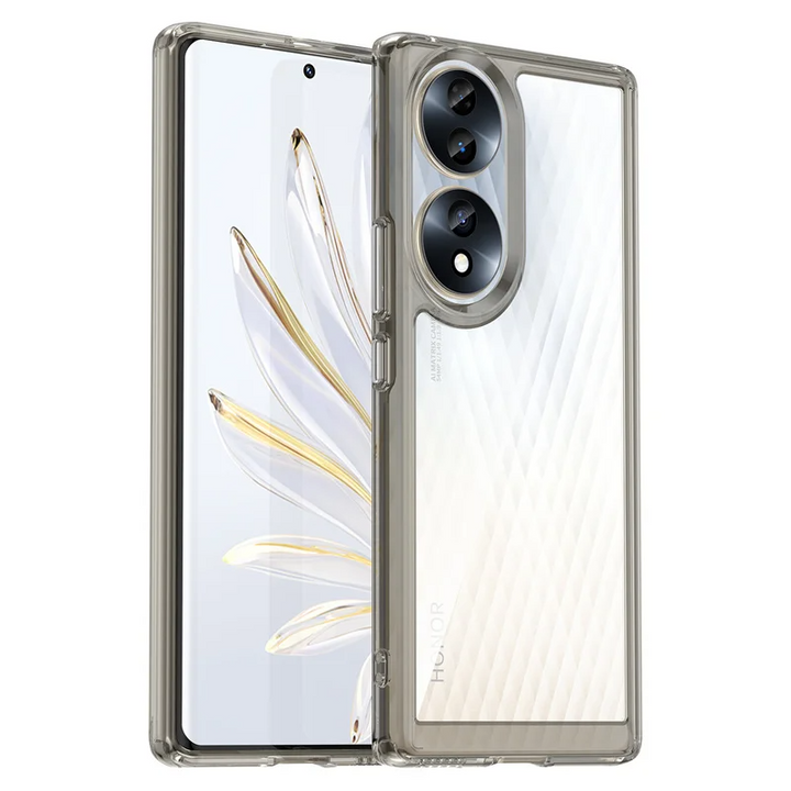 Transparente Silikon/Plastik Hülle/Case mit buntem Rahmen für Huawei Nova-Serie | ZITOCASES®