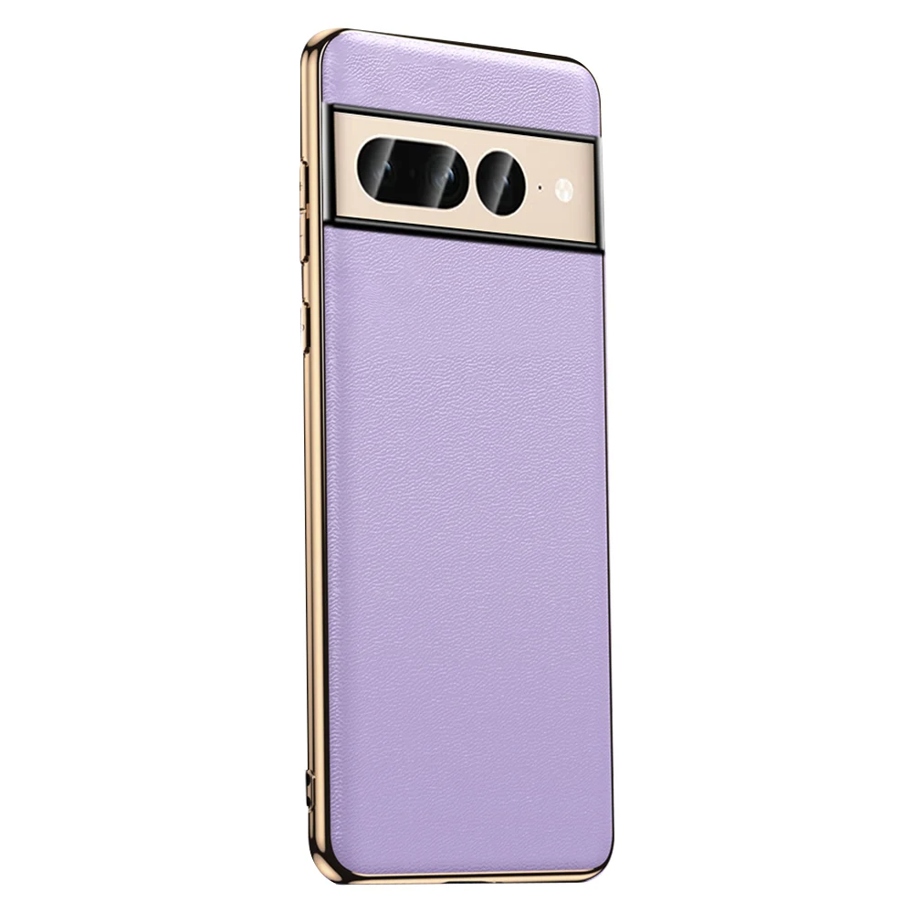 Elegante Kunstleder/Gold Hülle/Case für Google Pixel 9-Serie | ZITOCASES®