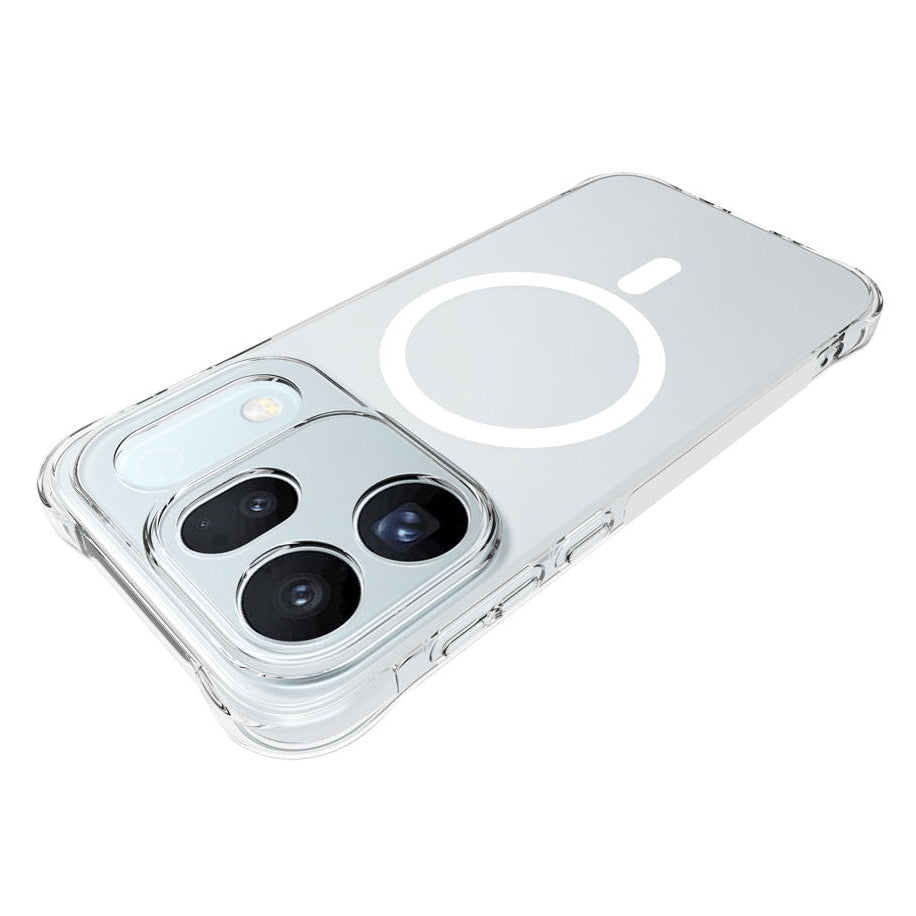Transparente Airbag MagSafe/Magnet Hülle/Case für Oppo Find X10, X10 Pro Max