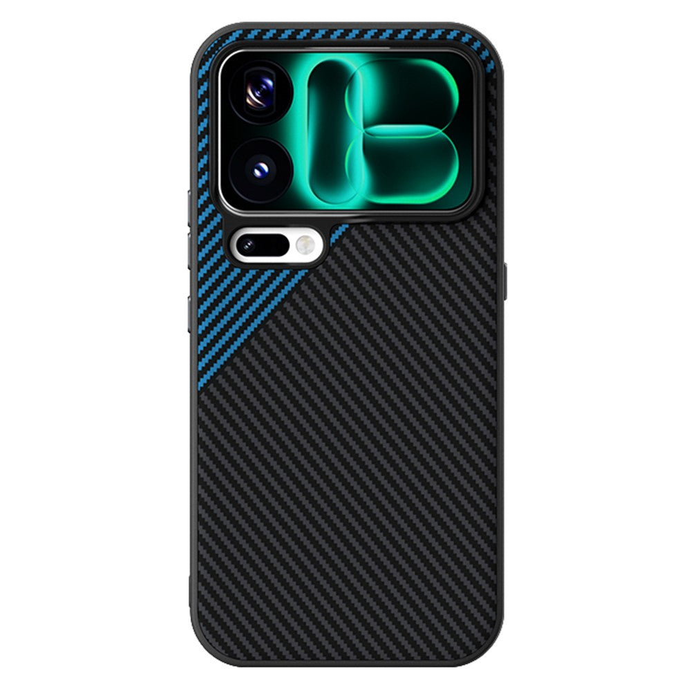 Carbon Optik Silikon Hülle/Case für Xiaomi 18 Pro, 18 Pro Max
