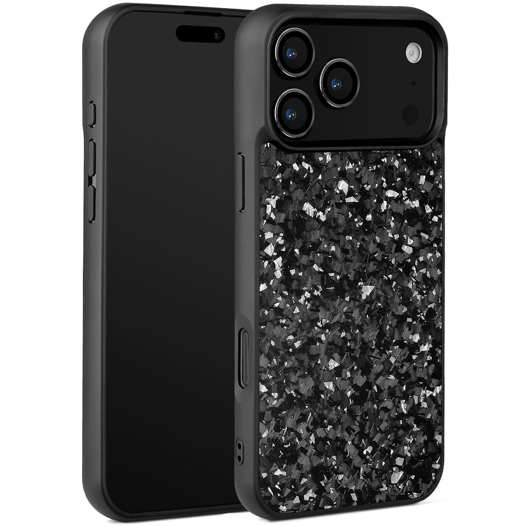 Forged Carbon Optik Panzerglas Hülle/Case für iPhone 18 Pro, 18 Pro Max | ZITOCASES®
