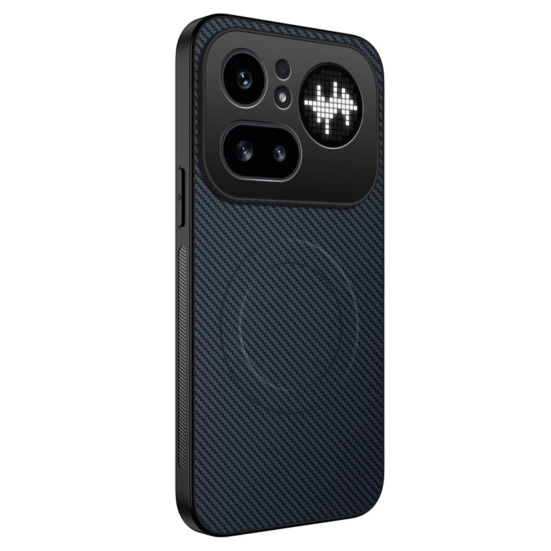 Carbon Optik Silikon MagSafe/Magnet Hülle/Case für Nothing Phone (4a) Pro | ZITOCASES®