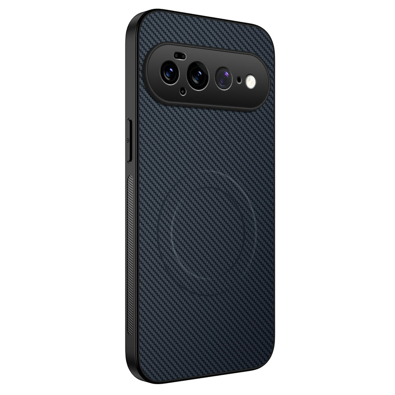 Carbon Optik Silikon MagSafe/Magnet Hülle/Case für Google Pixel 11, 11 Pro, 11 Pro XL | ZITOCASES®