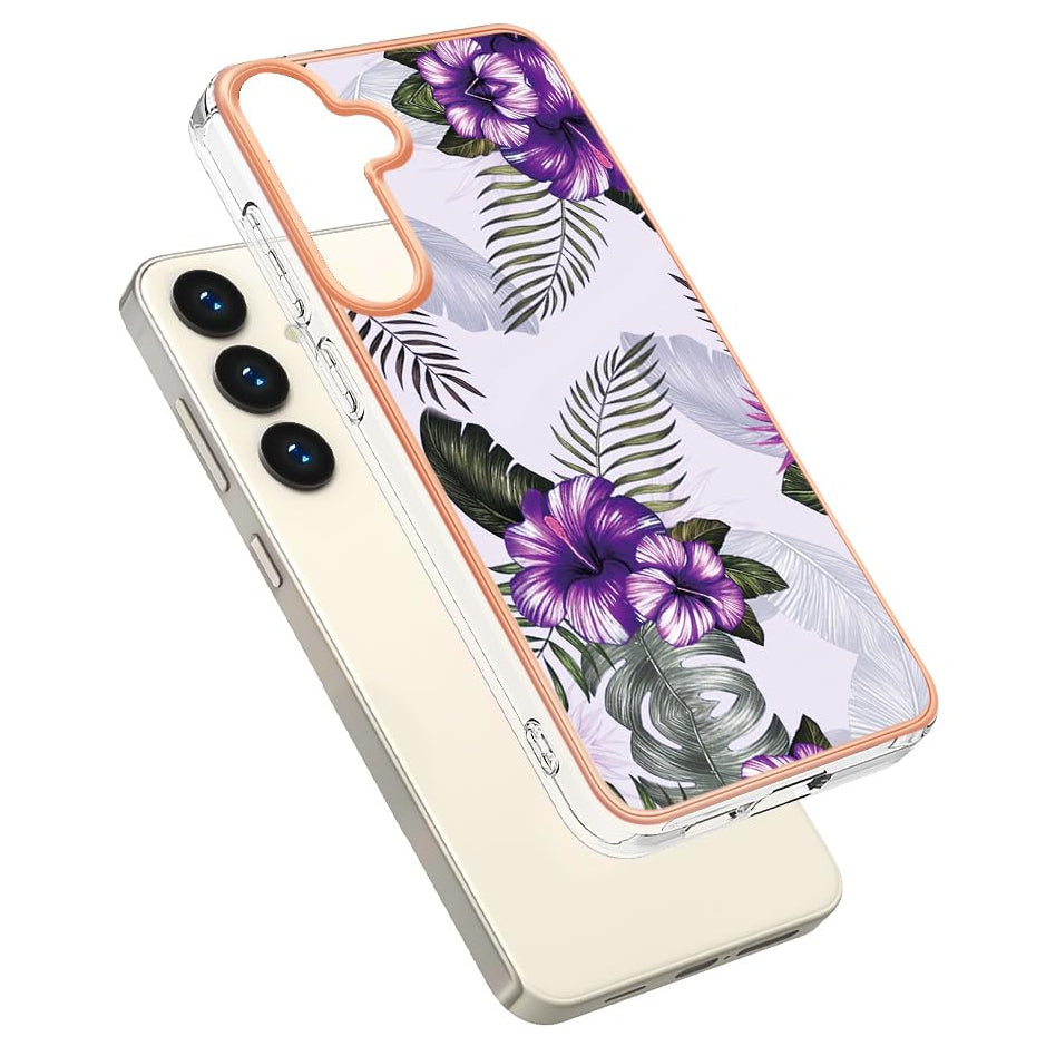 SALE | Samsung Galaxy S24 Plus | Blumen Motiv Silikon Hülle/Case | ZITOCASES®