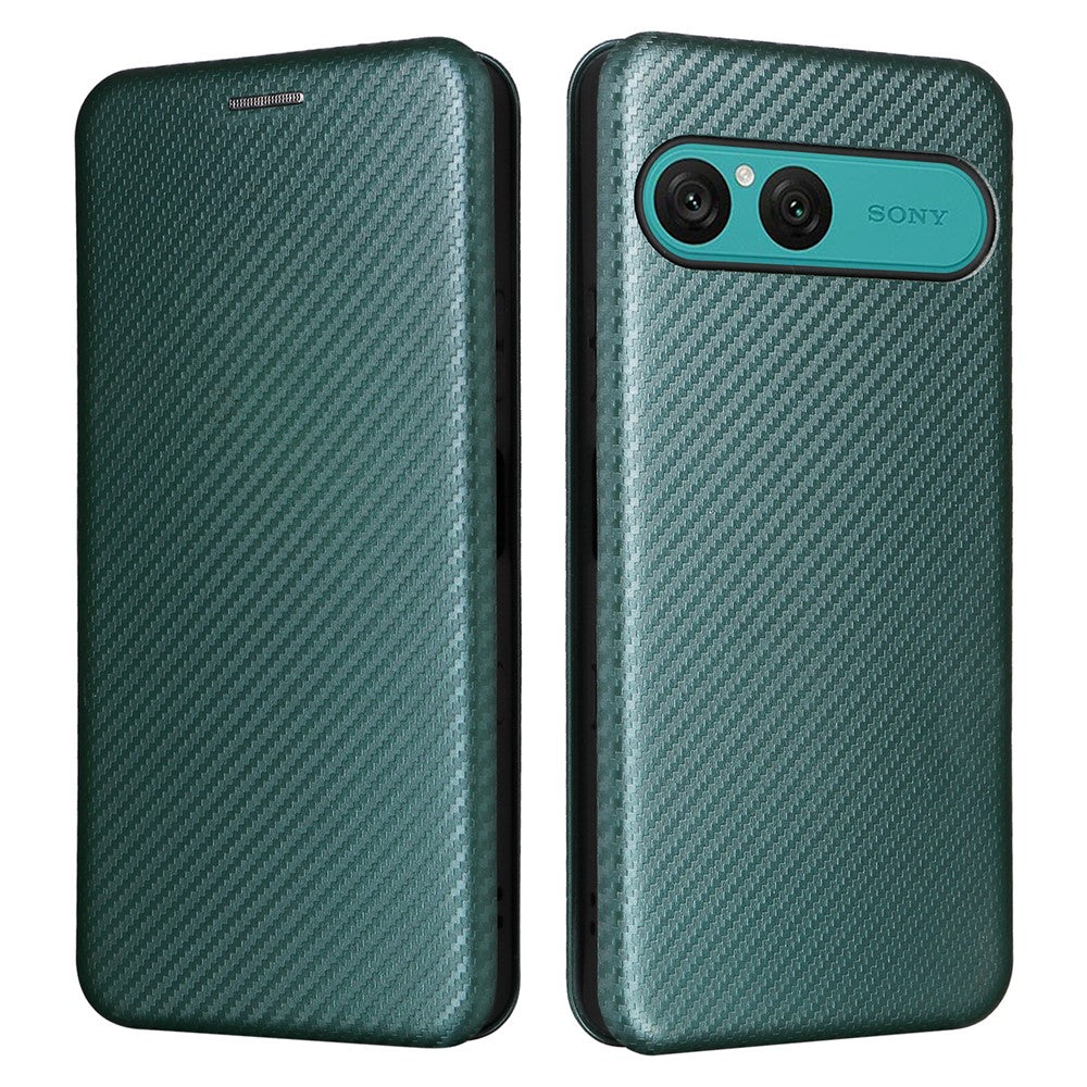 Carbon Optik Klapphülle/Flipcase für Sony Xperia 10 VIII | ZITOCASES®