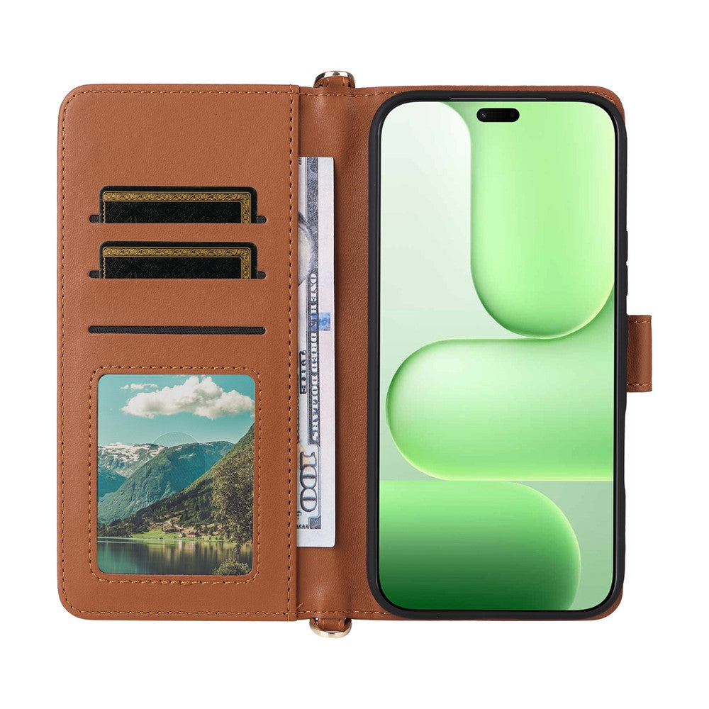 Karierte Kunstleder Brieftaschen Hülle/Case für Honor 600 Lite | ZITOCASES®