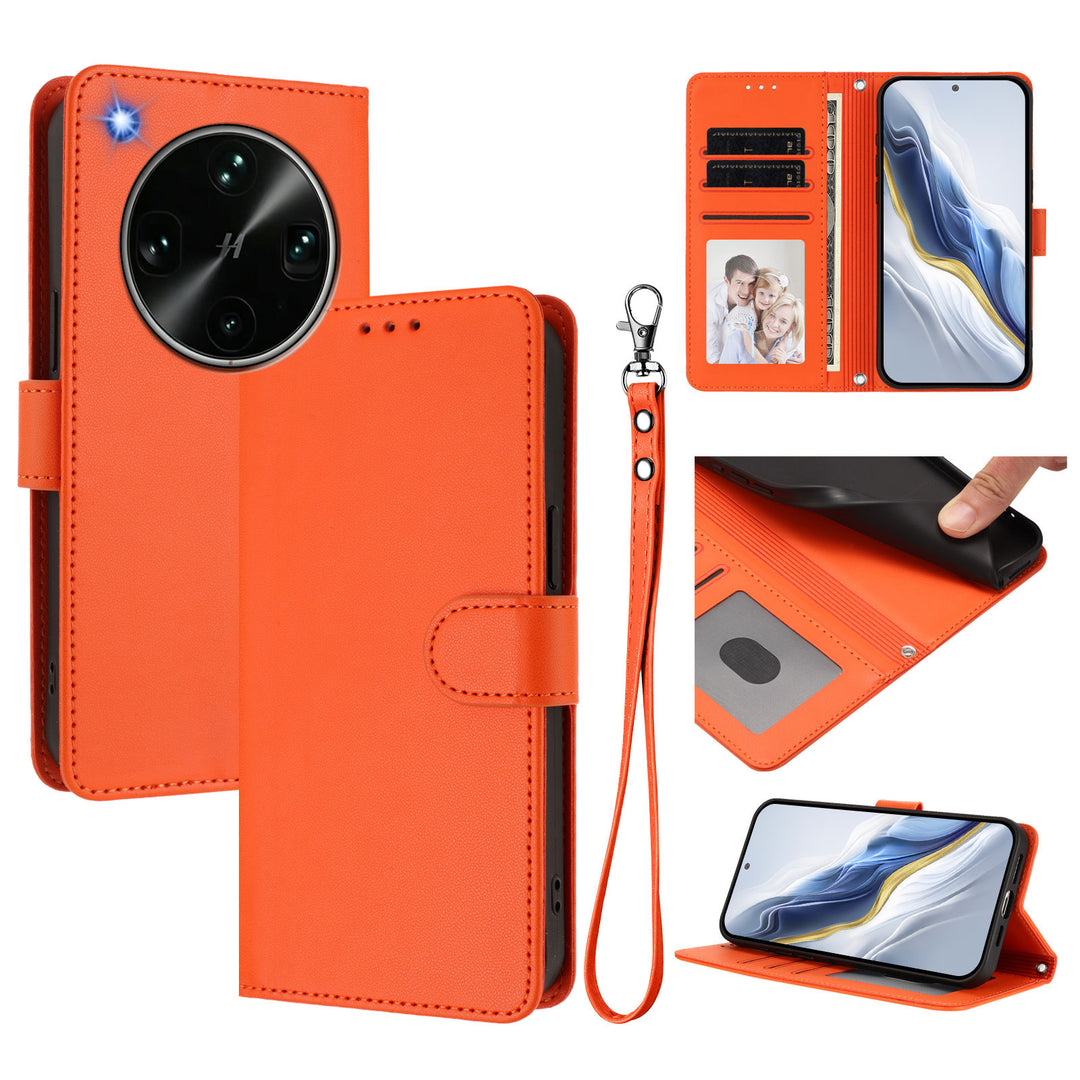 Kunstleder Klapp Hülle/Flip Case für Oppo Find X9 Ultra