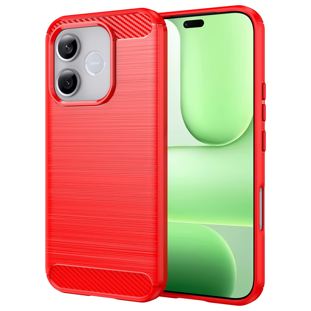 Metallstruktur/Carbon Optik Silikon Hülle/Case für Honor 600 Lite | ZITOCASES®