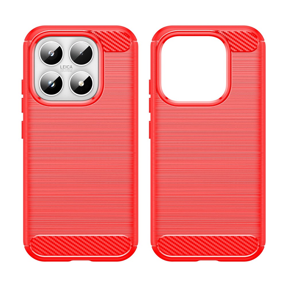 Metallstruktur/Carbon Optik Silikon Hülle/Case für Xiaomi 17 | ZITOCASES®