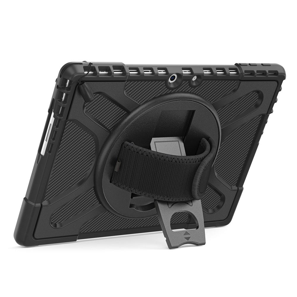 Outdoor/Airbag Silikon Hülle/Case mit integriertem Ständer und Halteband für Microsoft Surface Pro 12, 11, 10, 9, 8, 7, 7 Plus, 6, 5, 4, Go 4, 3 | ZITOCASES®