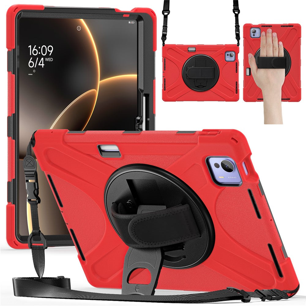 Dreiteilige Outdoor/Airbag Hülle/Case inkl. Gurt und Halteband für Xiaomi Pad 8, 8 Pro, 7S Pro, 7 Pro, 7 Ultra, 7, 6S Pro, 6 Pro, 6 | ZITOCASES®