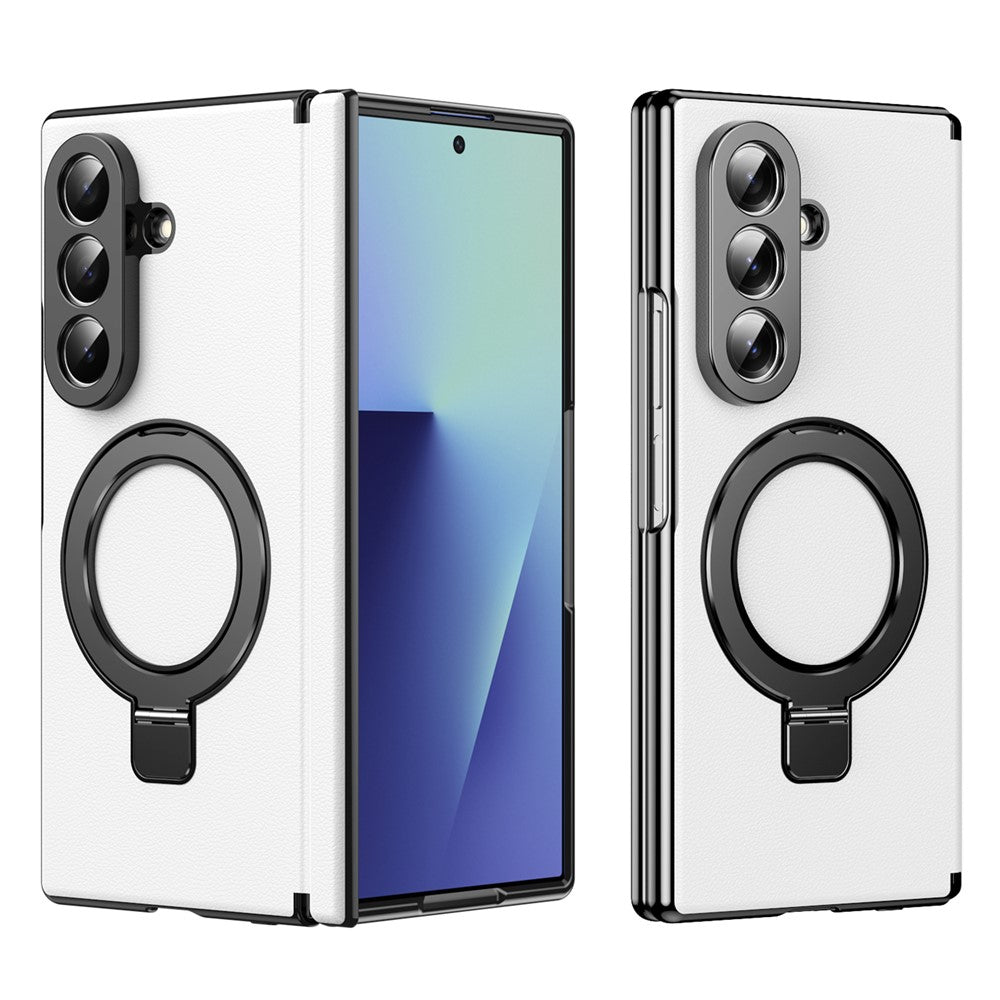 Kunstleder Vollschutz MagSafe/Magnet Hülle/Case mit integriertem Ständer für Samsung Galaxy Z Fold 8 Ultra | ZITOCASES®