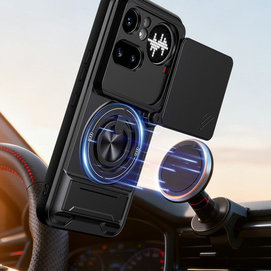 Outdoor MagSafe/Magnet Hülle/Case mit verschiebbarer Kameraabdeckung für Nothing Phone (4a) Pro | ZITOCASES®