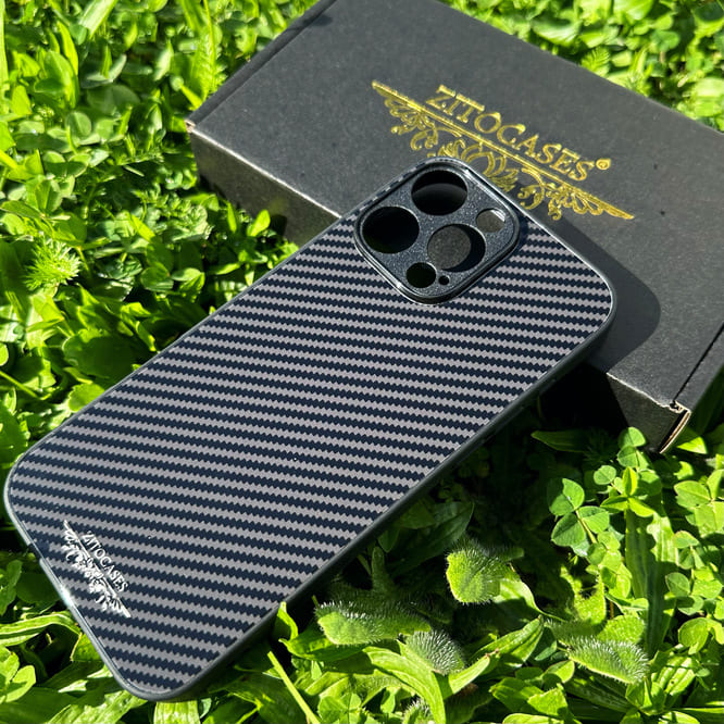 SALE | iPhone 16 Pro Max | Carbon Panzerglas Hülle/Case | ZITOCASES®