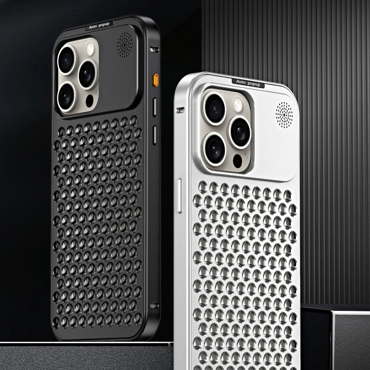 Qichenlu Aluminium Hülle Für IPhone 16 Pro Max – Extrem Leicht, Magnetisch, Mit Kameraknopf & Ständer