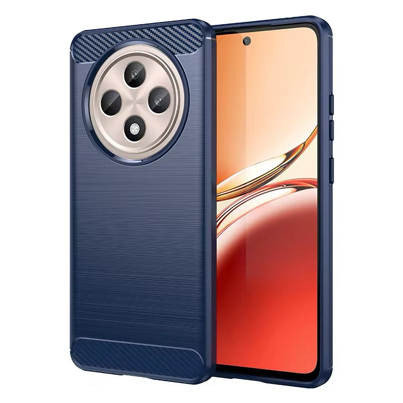 Edle Carbon Akzente Soft Hülle/Case verschiedene Farben für Oppo Reno 13,12, 11, 10, A, F-Serie | ZITOCASES®