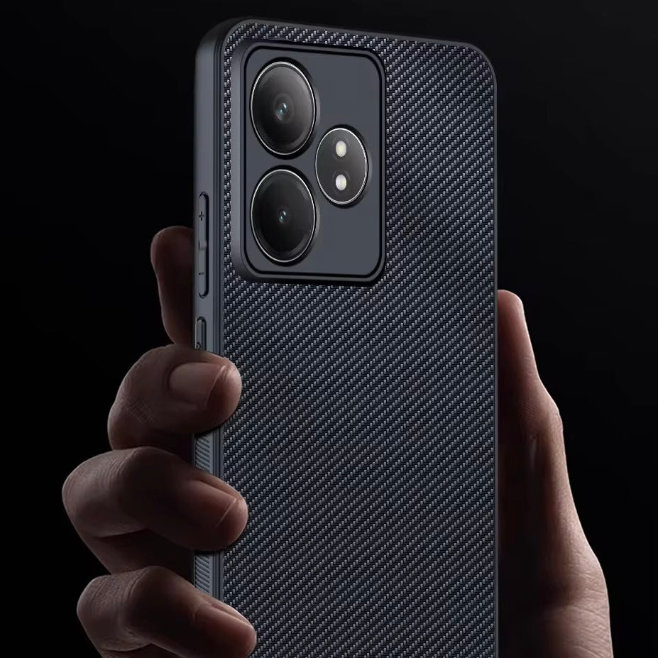 Carbon Soft Hülle/Case für Realme GT, Narzo 50A-Serie | ZITOCASES®