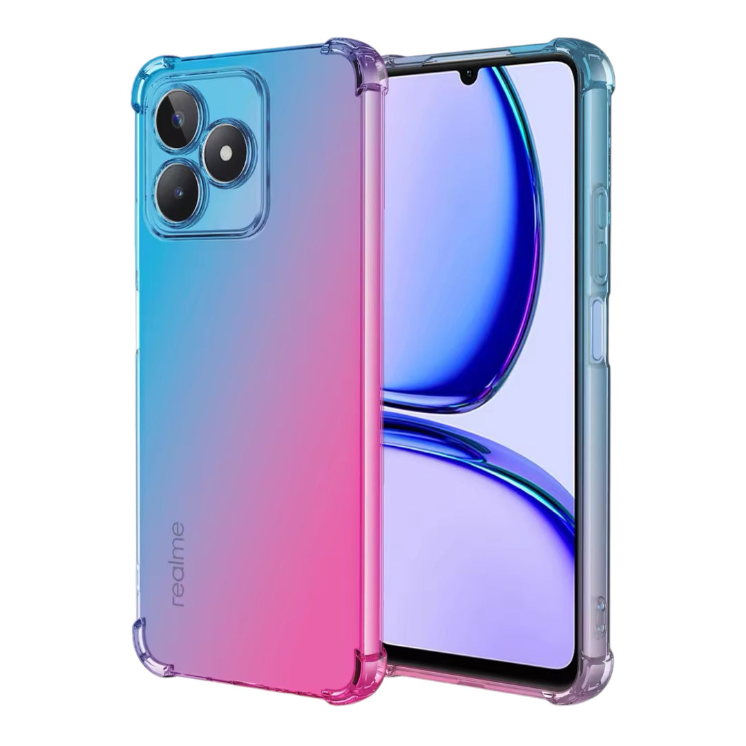 Regenbogen Airbag Soft Hülle/Case für Realme GT-Serie | ZITOCASES®