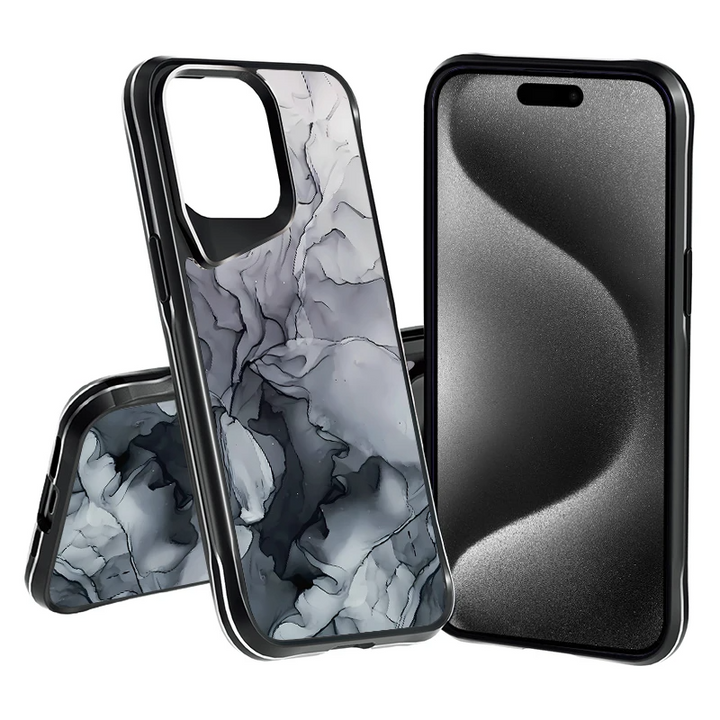 Transparente Marmor Silikon Hülle/Case für iPhone 16, 15, 14, 13-Serie | ZITOCASES®